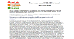 Desktop Screenshot of nvbc.com